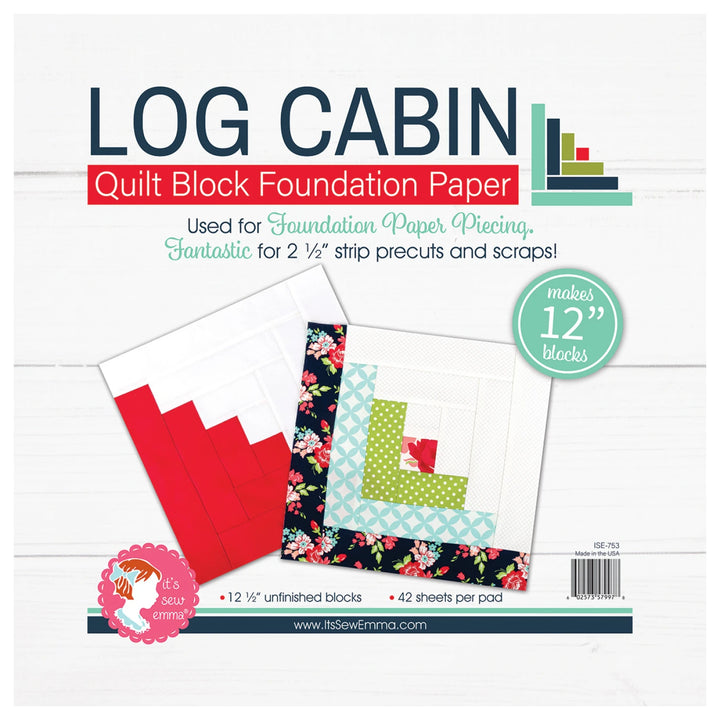 Maple Leaf Stitching Academy Beginner FPP - Pineapple, Log Cabin or Courthouse Steps *** Sold Out *****