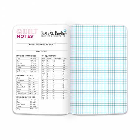 Quilt Notes Graph Paper Notebooks (KKBQN)