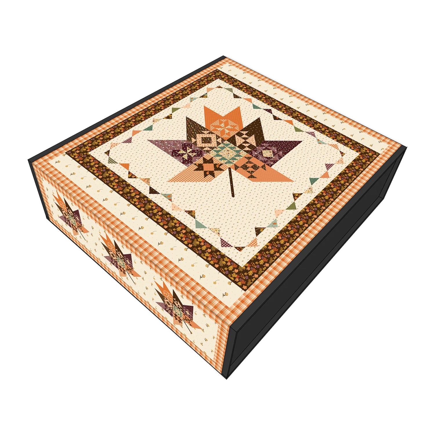 Awe of Autumn Pressed Leaves Quilt Kit  (KT-16190)