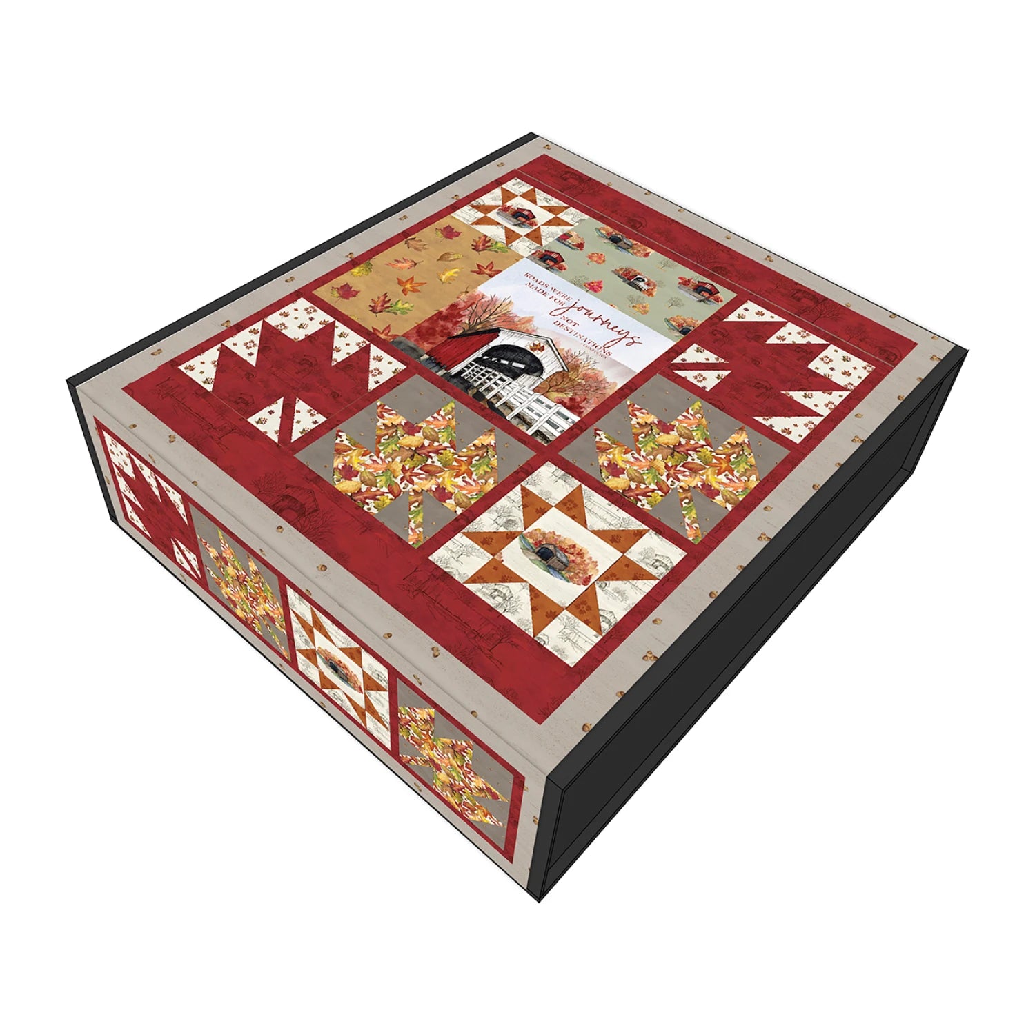 Covered Bridges in Fall Fall Journeys Quilt Kit  (KT-16210)