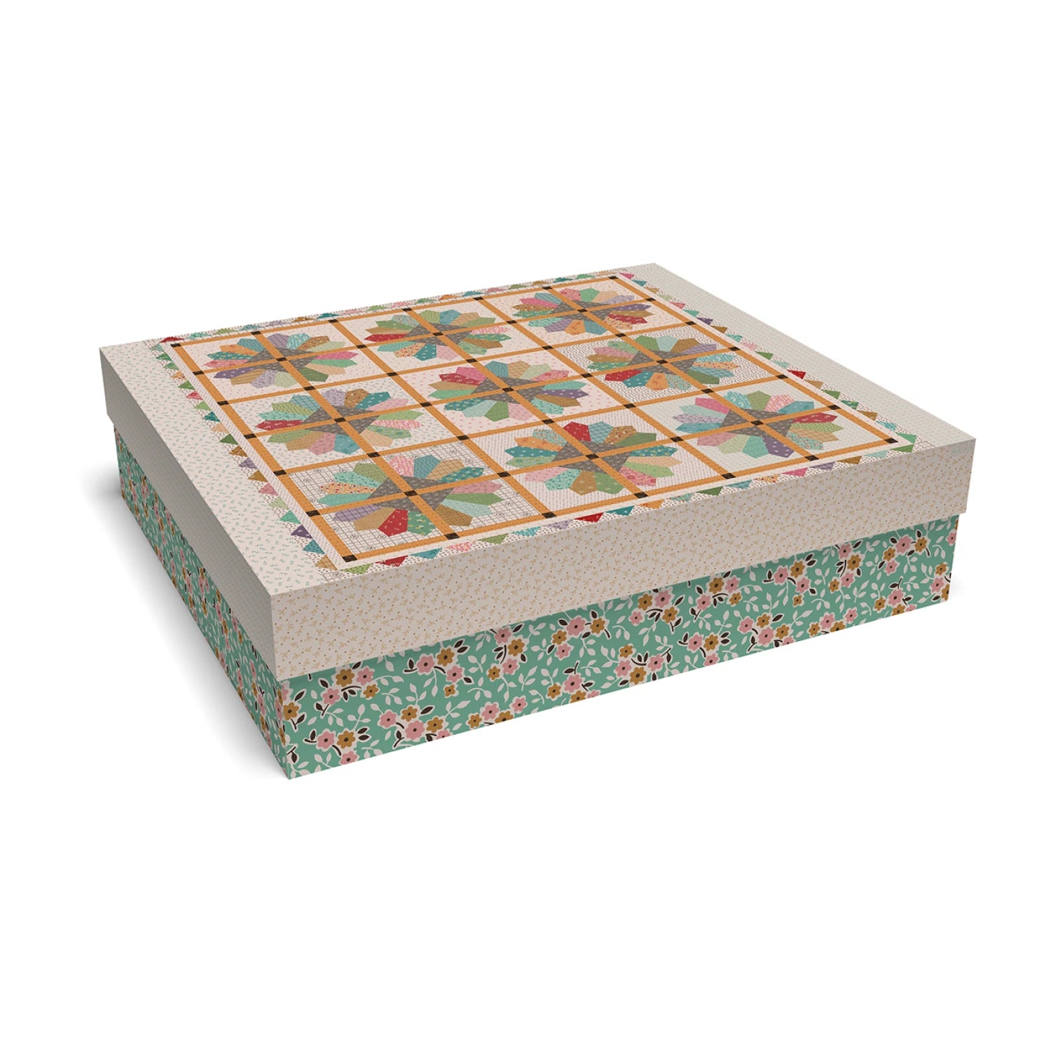Gentler Times Delightful Quilt Kit by Lori Holt  (KT-16470)