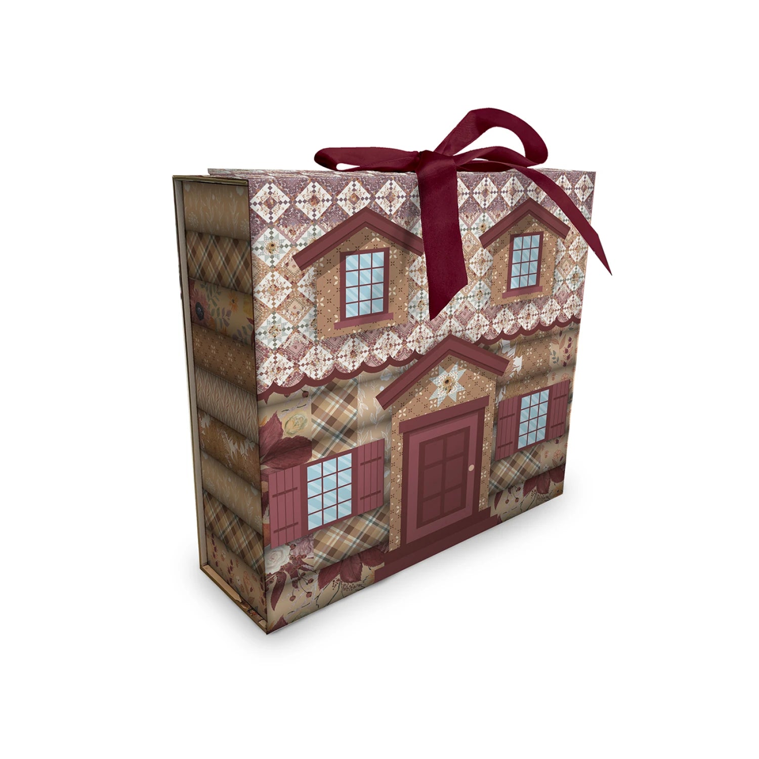 Evening on the Prairie Laura's Log Cabin Quilt Kit - From Riley Blake Designs  (KT-16740)