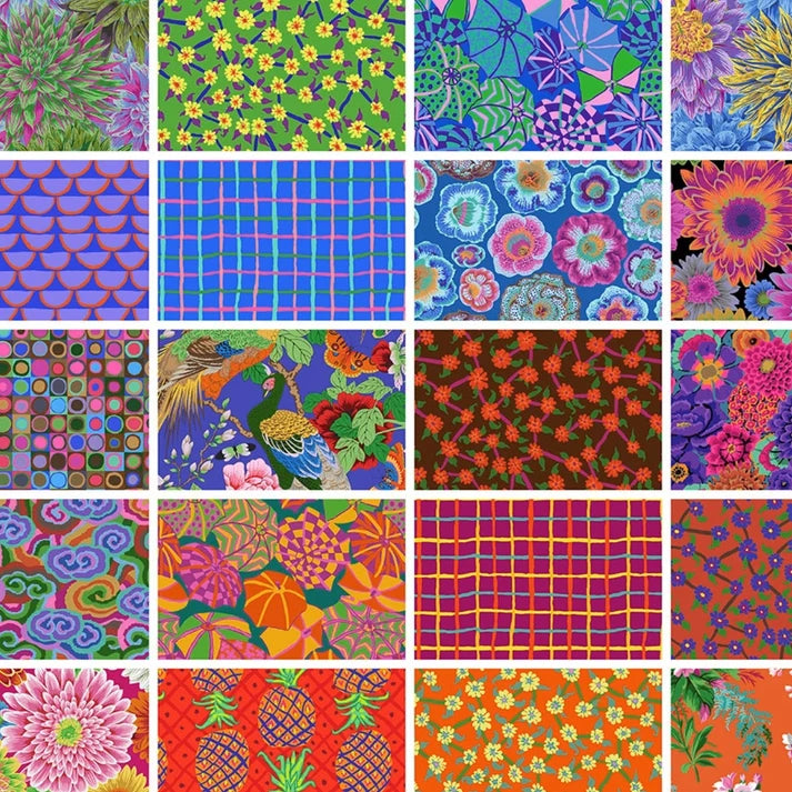 The Kaffe Fassett Collective - Jewel  | Fat Quarter Bundle (20pcs)