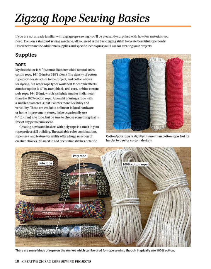 Creative Zigzag Rope Sewing (L1052)
