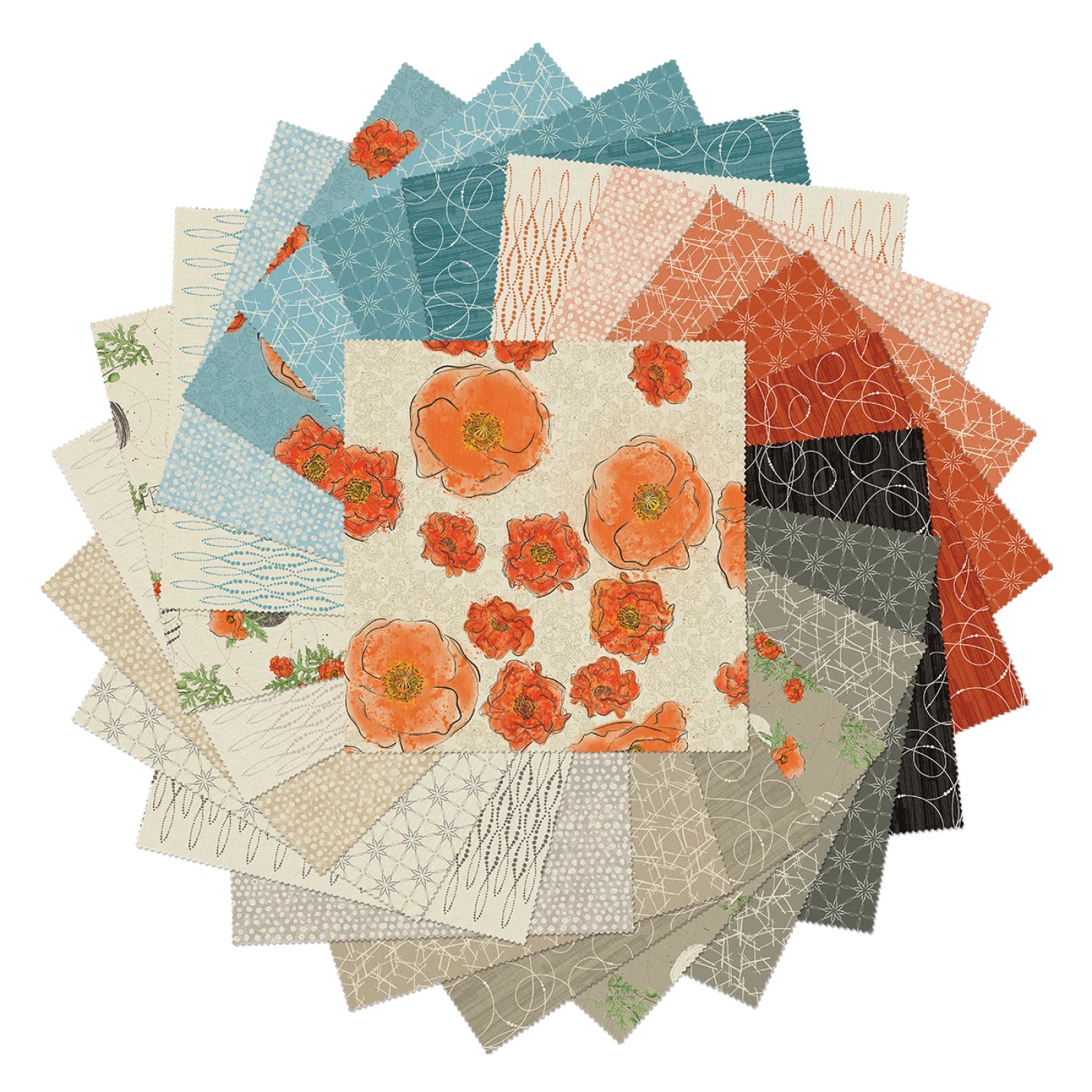 10in Squares - Modern Vintage Treasured (42pc/bundle)
