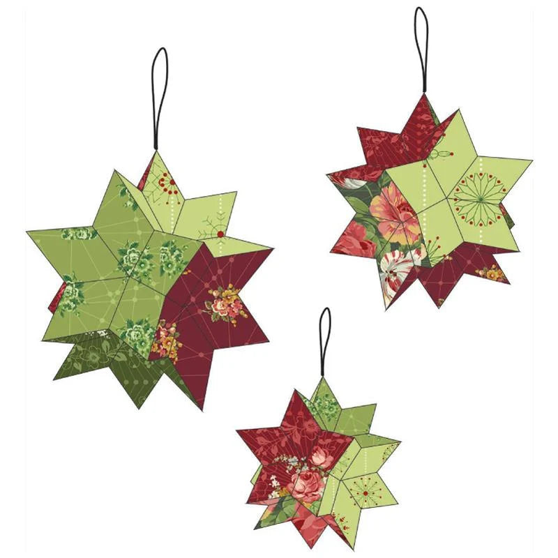 Maple Leaf Stitching Academy Beginner EPP - Christmas Ornaments 🎄☃️ ❄️