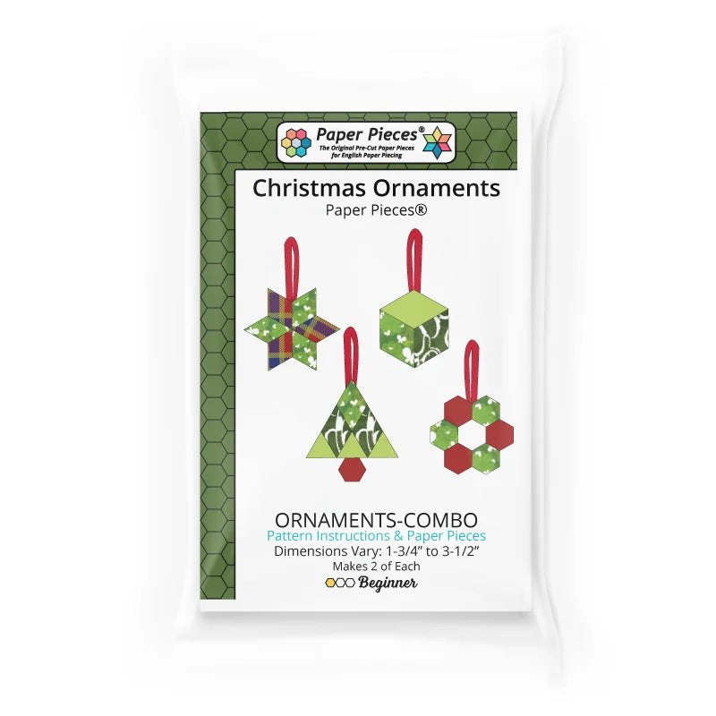 Maple Leaf Stitching Academy Beginner EPP - Christmas Ornaments 🎄☃️ ❄️