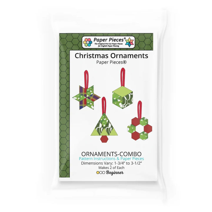 Maple Leaf Stitching Academy Beginner EPP - Christmas Ornaments 🎄☃️ ❄️
