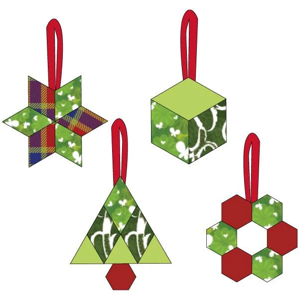 Maple Leaf Stitching Academy Beginner EPP - Christmas Ornaments 🎄☃️ ❄️