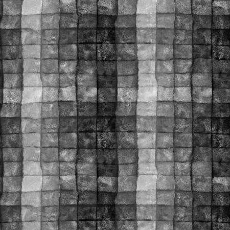 Black Pixels Plaid 108" Cotton (PIXE5208-KS) – Sold in UNITS of ¼ metre