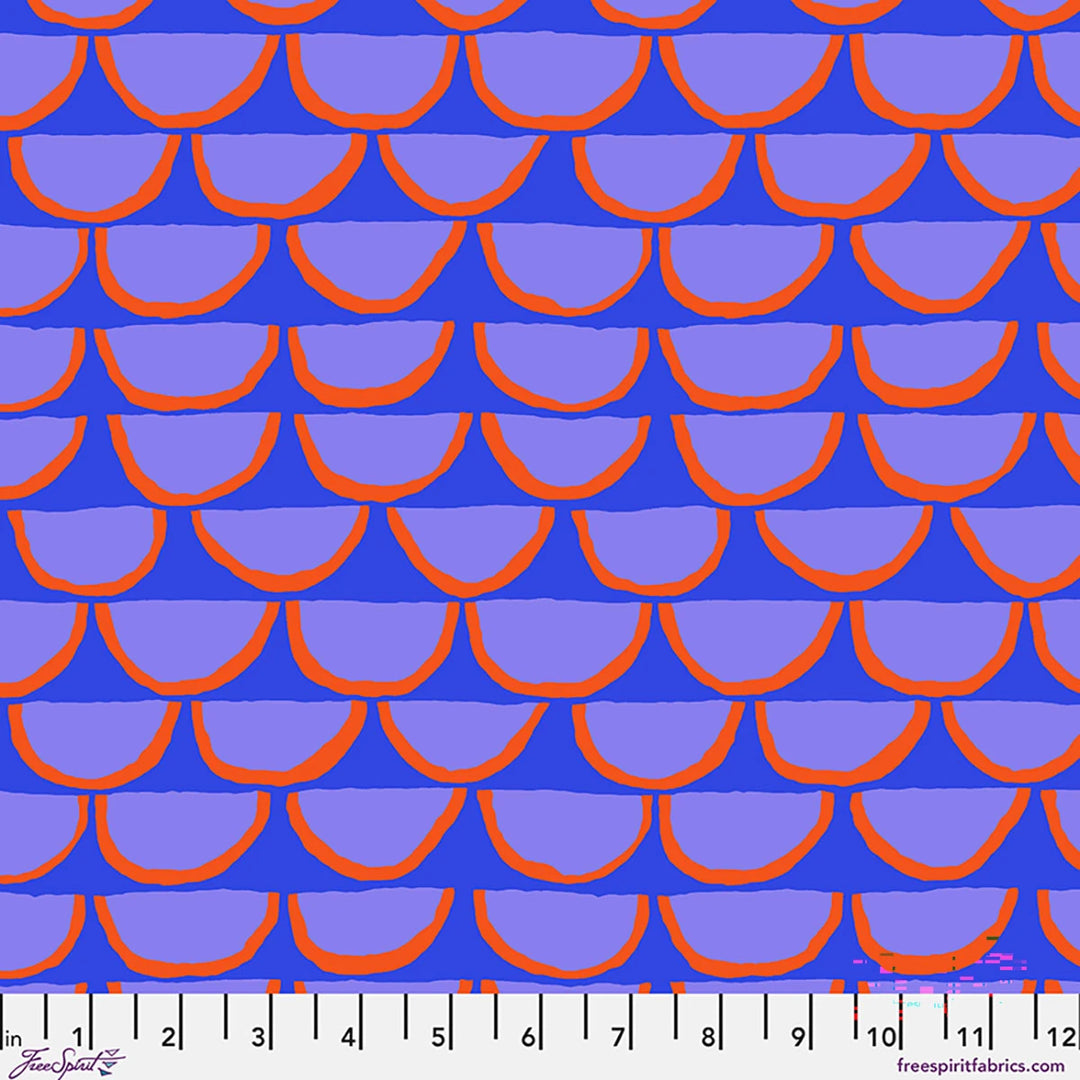 The Kaffe Fassett Collective - Segments - Blue | 44"/45" Cotton