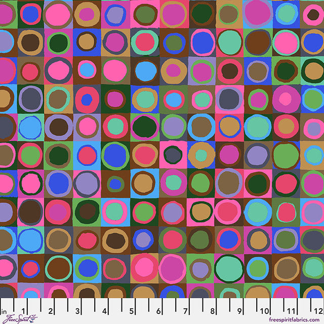 The Kaffe Fassett Collective - Tiddlywinks - Emerald | 44"/45" Cotton