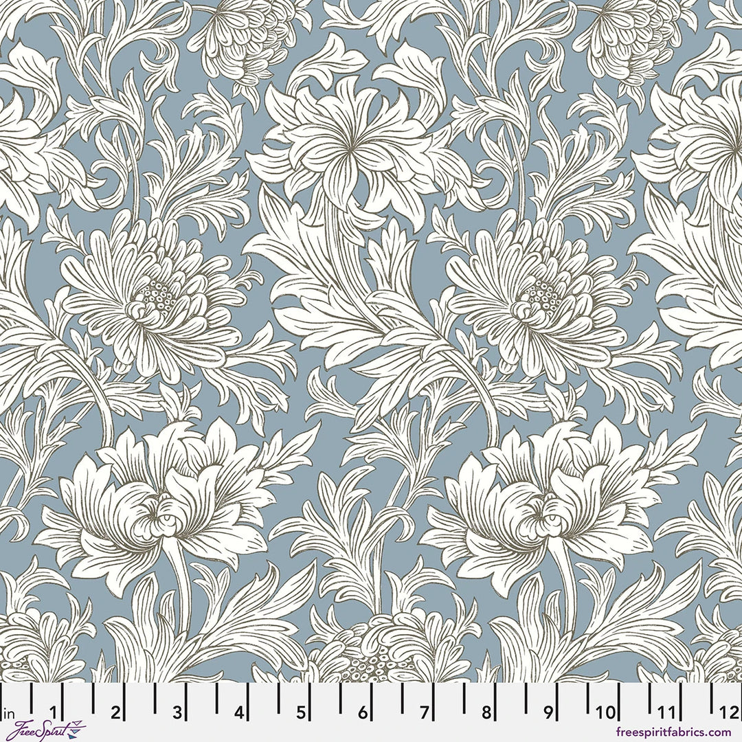Morden - Chrysanthemum Tonal - Lt. Blue | 44/45" Cotton