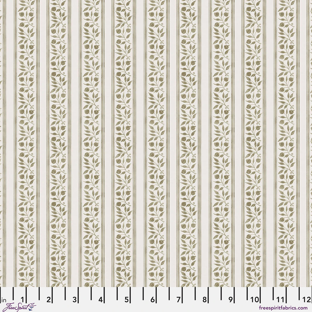 Morden - Rosehip Stripe Linen | 44/45" Cotton