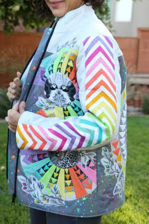 Bella Accent Sleeves - FPP Expansion Pack (for Bella Quilted Coat Pattern)