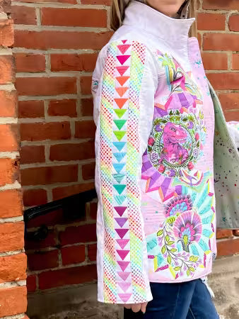 Bella Accent Sleeves - FPP Expansion Pack (for Bella Quilted Coat Pattern)