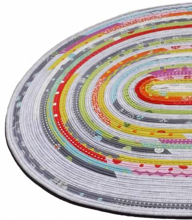 Jelly Roll Rug Paper Pattern