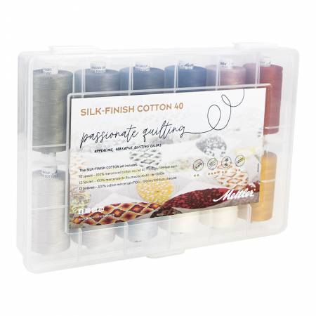 Passionate Quilting 40wt Cotton Thread Kit