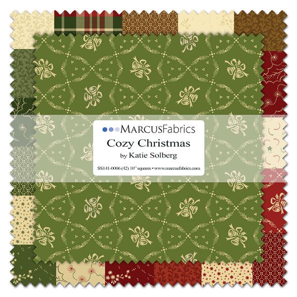 Cozy Christmas by Katie Solberg Collection | 10in Squares - 42pcs (SS141-0006)