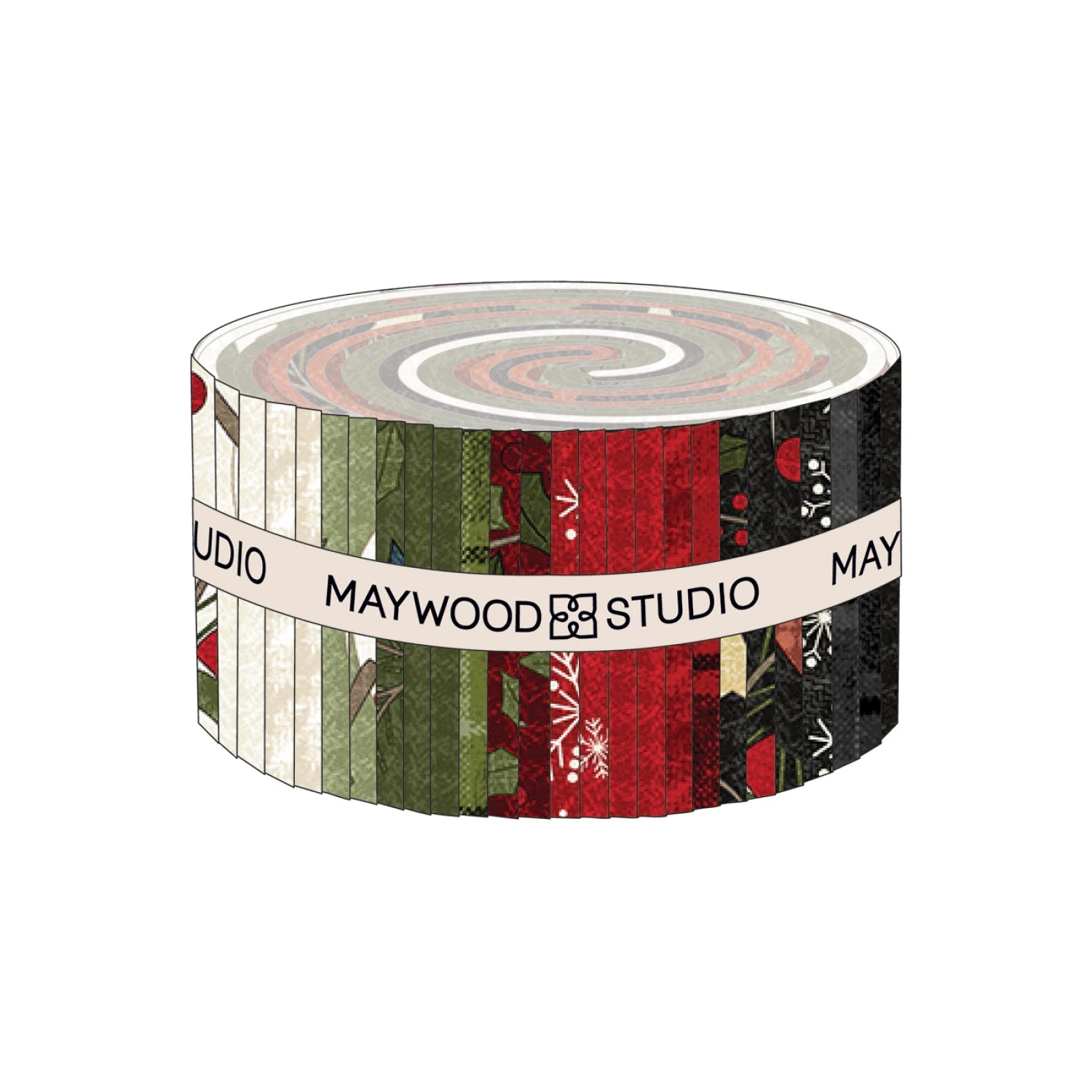 Holly Jolly Flannel by Bonnie Sullivan Collection | 2.5in Strips  - 40pcs (ST-MASHOJF)