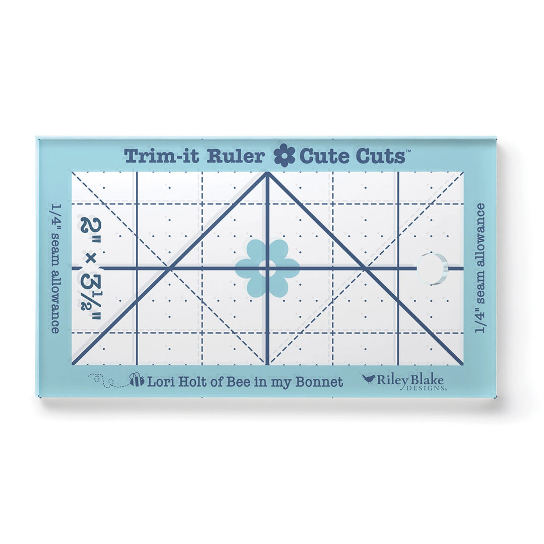 Lori Holt Cute Cuts™ Trim-it™ Ruler 2in x 3 1/2in (STTI-50243)