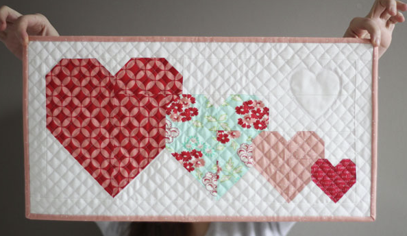 "I Heart You" Mini Wall Hanging - Kit