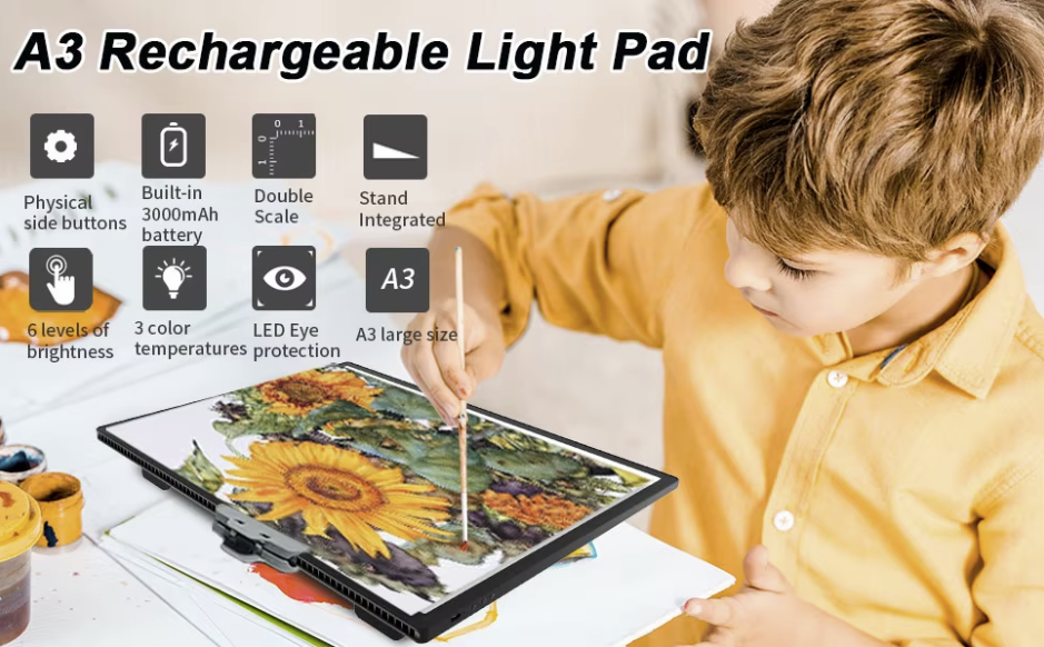Rechargeable Light Tablet