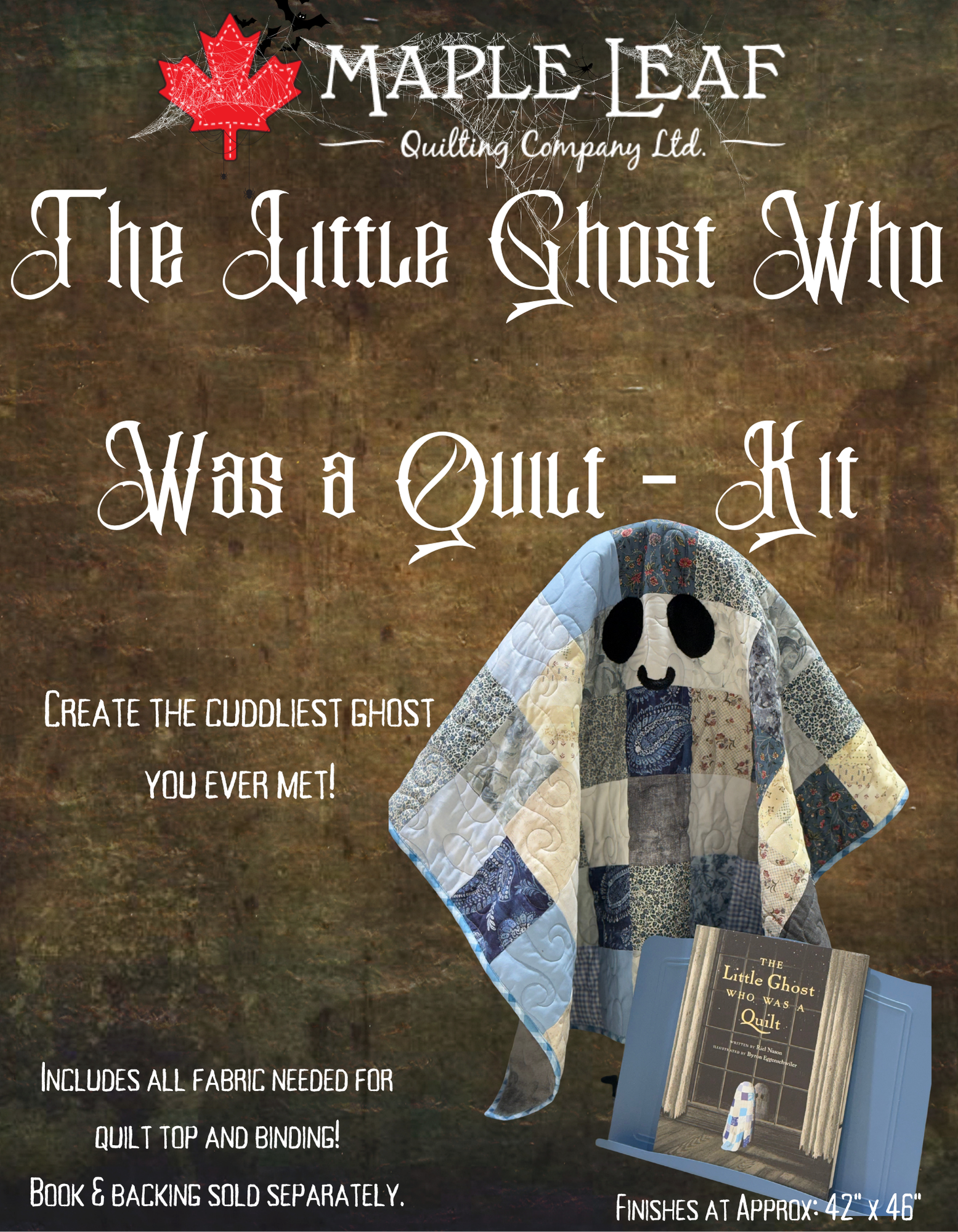 The Little Ghost Who Was A Quilt - Kit