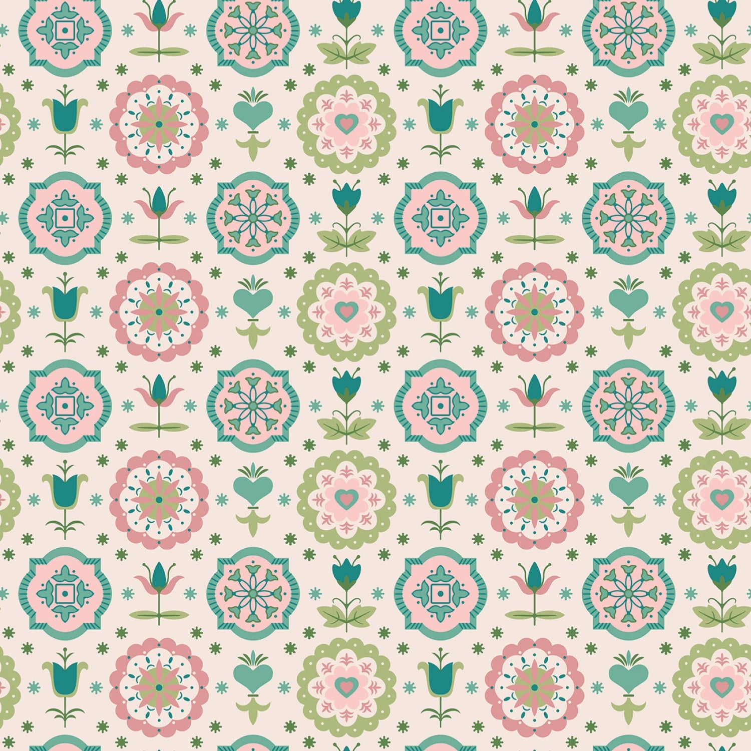 Spring Charm Lagoon Piece & Plenty 108” Cotton (WB15894R-LAGOON) - Sold in UNITS of 1/4 metre