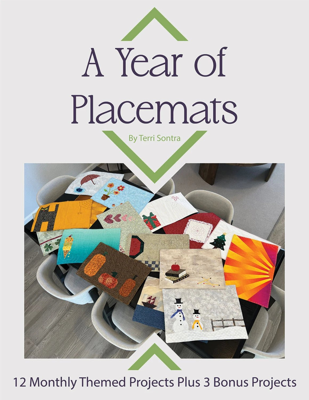 A Year Of Placemats (PMD - PLACEMATS) - Maple Leaf Quilting Company Ltd.
