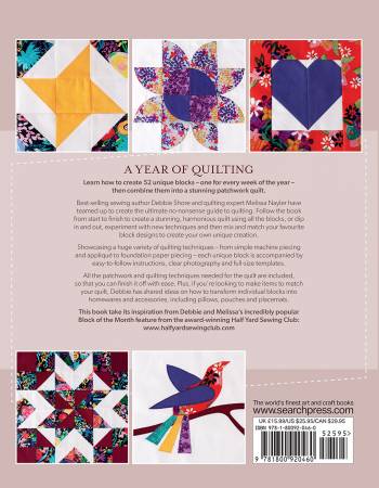 A Year of Quilting - Book - Maple Leaf Quilting Company Ltd.