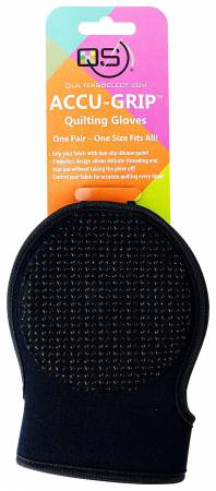 AccuGrip Quilting Gloves One Size (QS - GLOVE) - Maple Leaf Quilting Company Ltd.