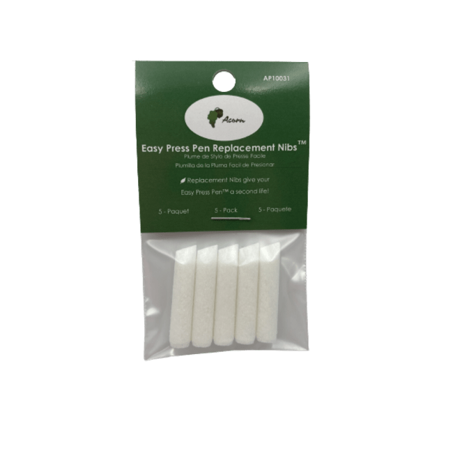 Acorn Precision Piecing Products Easy Press Nibs - 5 Pack (AP10031) - Maple Leaf Quilting Company Ltd.