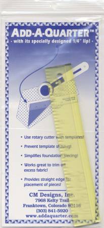 Add A - Quarter Ruler (1in x 6in) - Maple Leaf Quilting Company Ltd.
