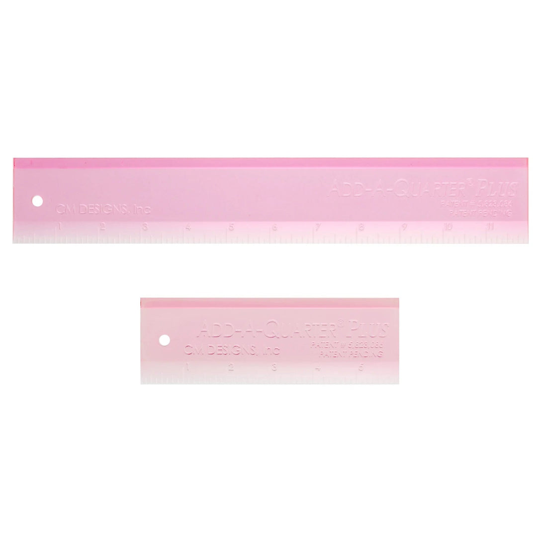 Add A - Quarter Ruler | Combo Pack (Pink) - Maple Leaf Quilting Company Ltd.