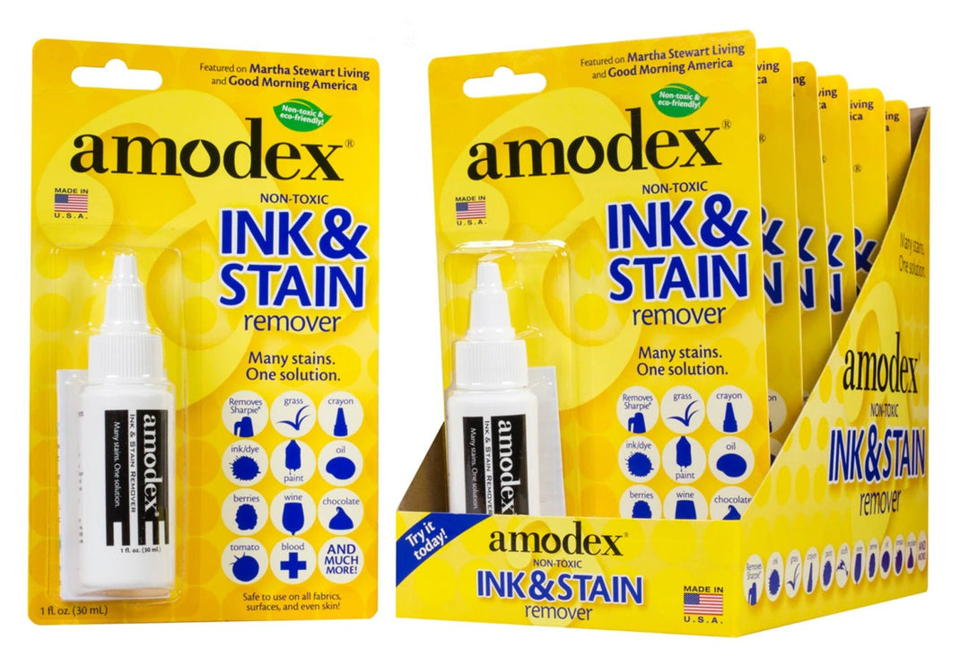 Amodex Ink & Stain Remover Blister Card - Maple Leaf Quilting Company Ltd.