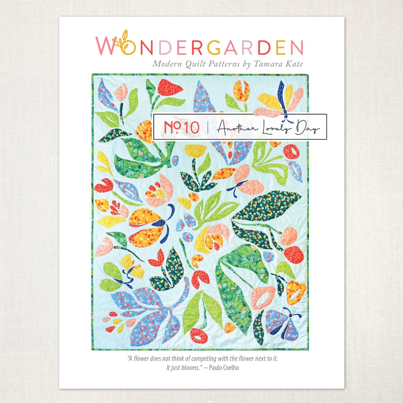 Another Lovely Day Quilt Pattern (TKW010) - Maple Leaf Quilting Company Ltd.