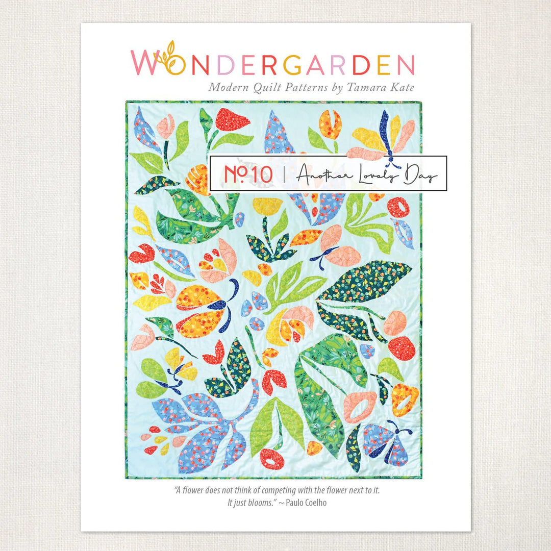 Another Lovely Day Quilt Pattern (TKW010) - Maple Leaf Quilting Company Ltd.
