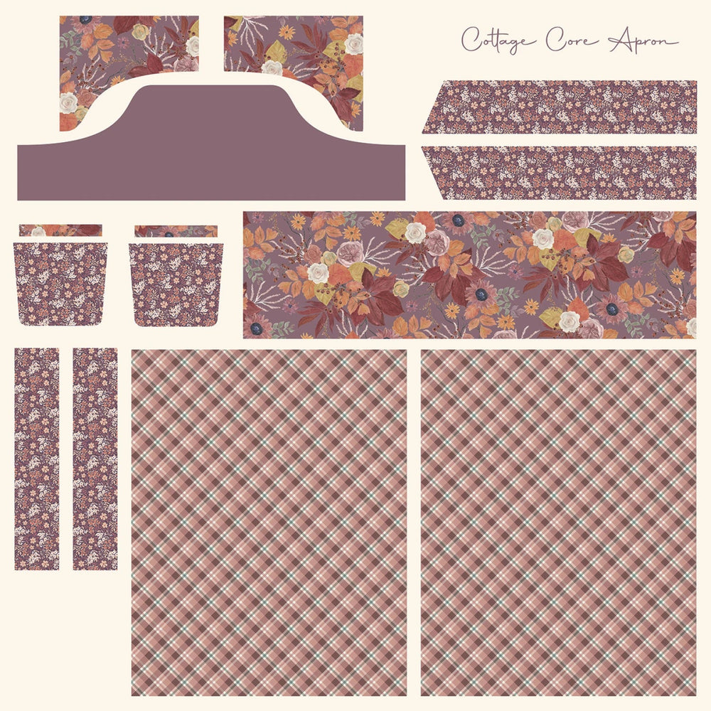 Apron Panel 60" x 60" (HD16754 - GRAPE) - Maple Leaf Quilting Company Ltd.