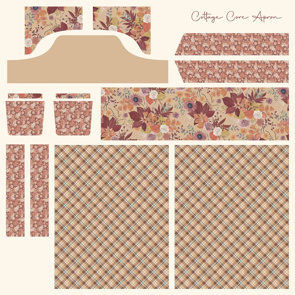 Apron Panel 60" x 60" (HD16754 - SIENNA) - Maple Leaf Quilting Company Ltd.