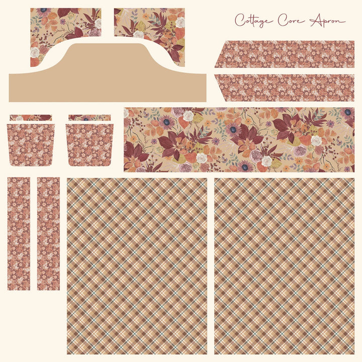 Apron Panel 60" x 60" (HD16754 - SIENNA) - Maple Leaf Quilting Company Ltd.