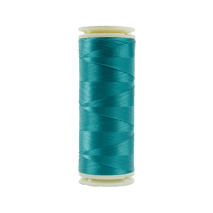 Aqua - 713 | InvisaFil™ 100wt Invisible Cottonized Polyester Thread (400m/437yd) - Maple Leaf Quilting Company Ltd.