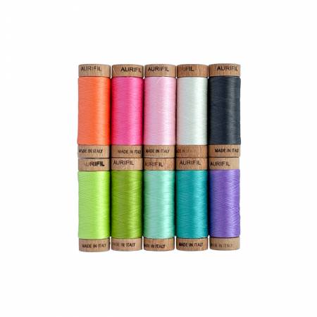 Aurifil 80wt + Neon by Tula Pink - Maple Leaf Quilting Company Ltd.