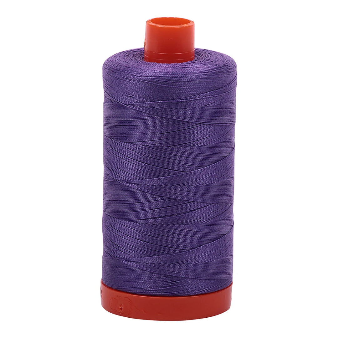 Aurifil Mako 50 wt Cotton 1300m (1422yds) | Dusty Lavender - Maple Leaf Quilting Company Ltd.