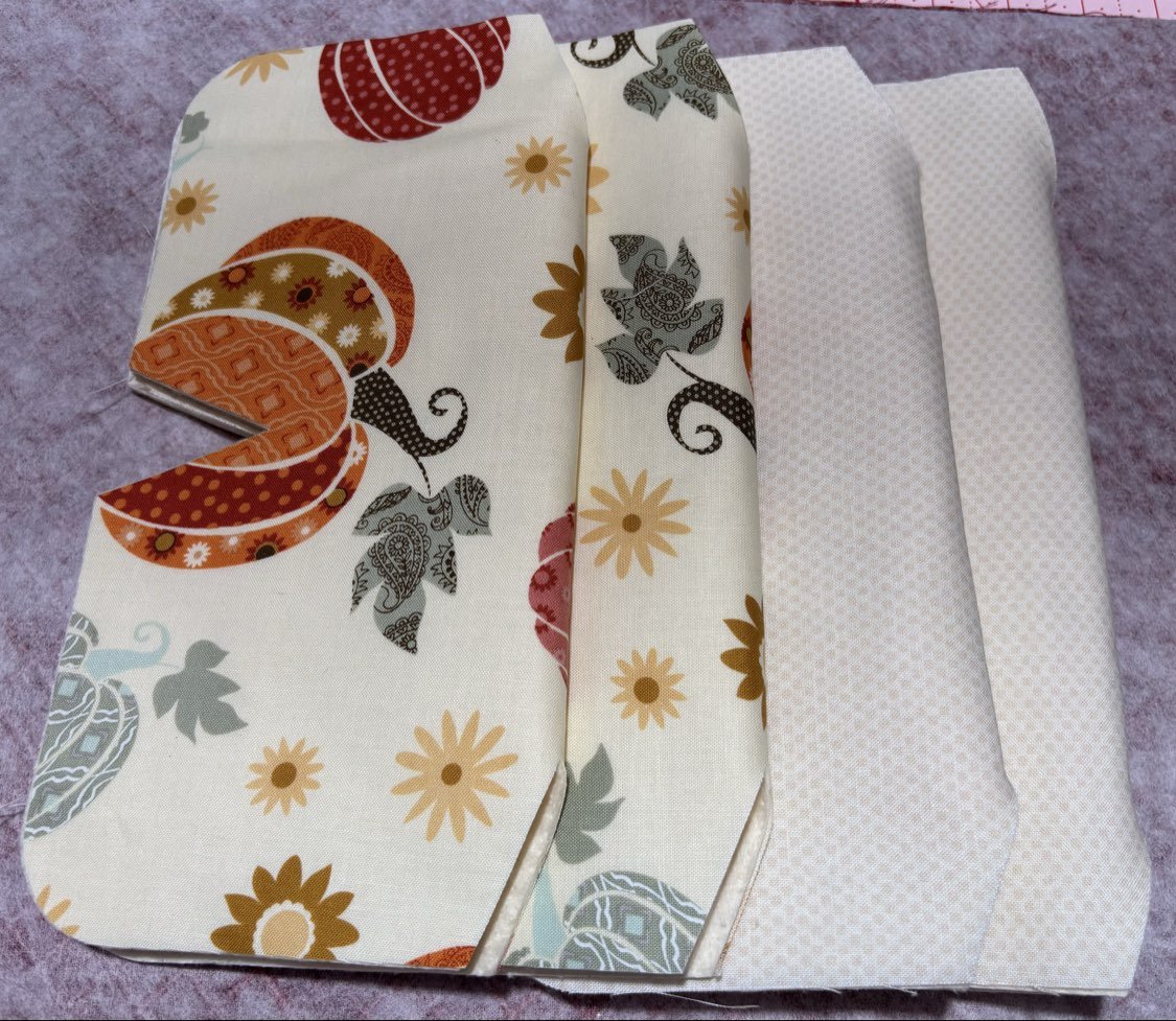Autumn Large Bowl Cozy Kits - Maple Leaf Quilting Company Ltd.