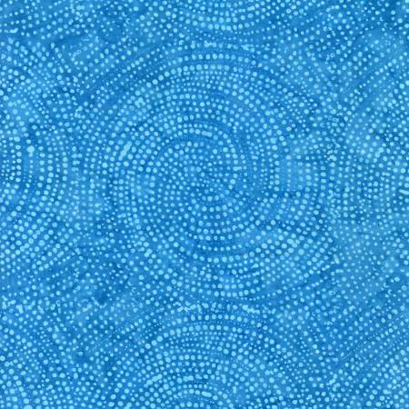 Bahamas Dotty Spiral 106" Batik (BX2336 - BAHAMAS) - Sold in UNITS of 1/4 Metre - Maple Leaf Quilting Company Ltd.