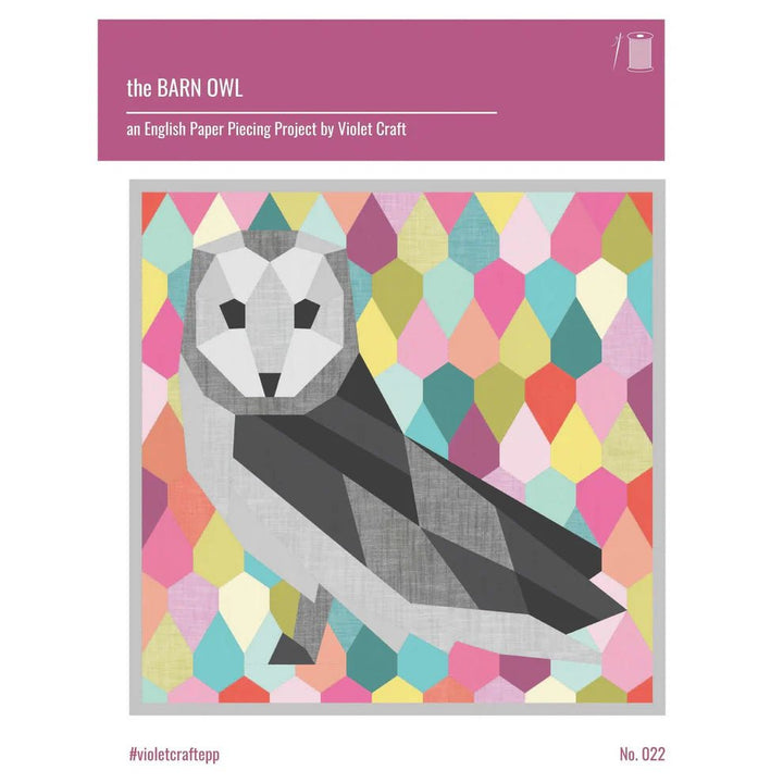 Barn Owl - EPP Project Pattern - Maple Leaf Quilting Company Ltd.