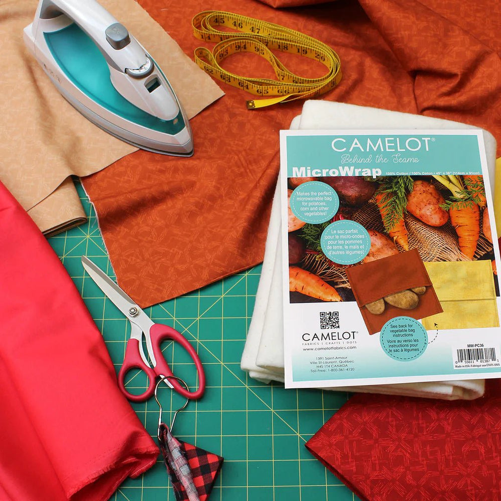 Behind the Seams - Microwrap No Scrim Batting (36"x45") - Maple Leaf Quilting Company Ltd.