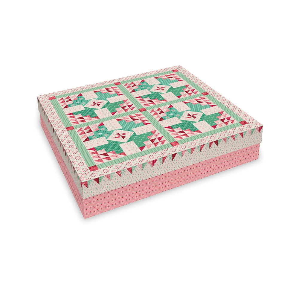 Berry & Sage Berry Baskets Table Topper Kit (KT-17381) - Maple Leaf Quilting Company Ltd.