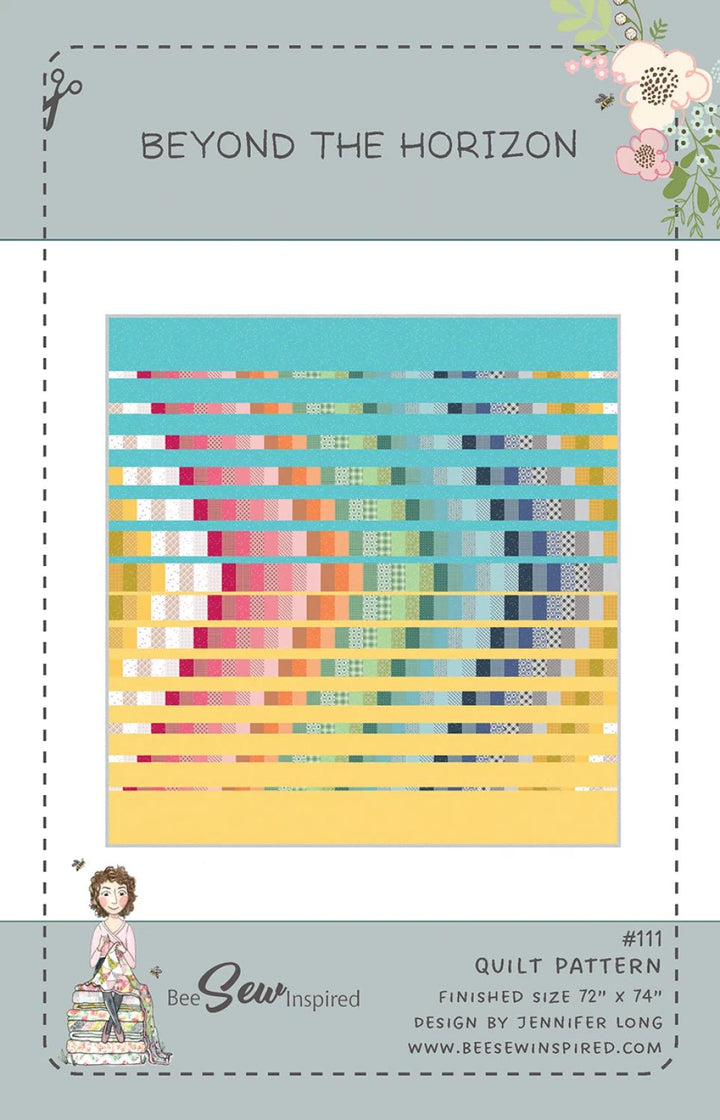 Beyond the Horizon Quilt Pattern - Maple Leaf Quilting Company Ltd.
